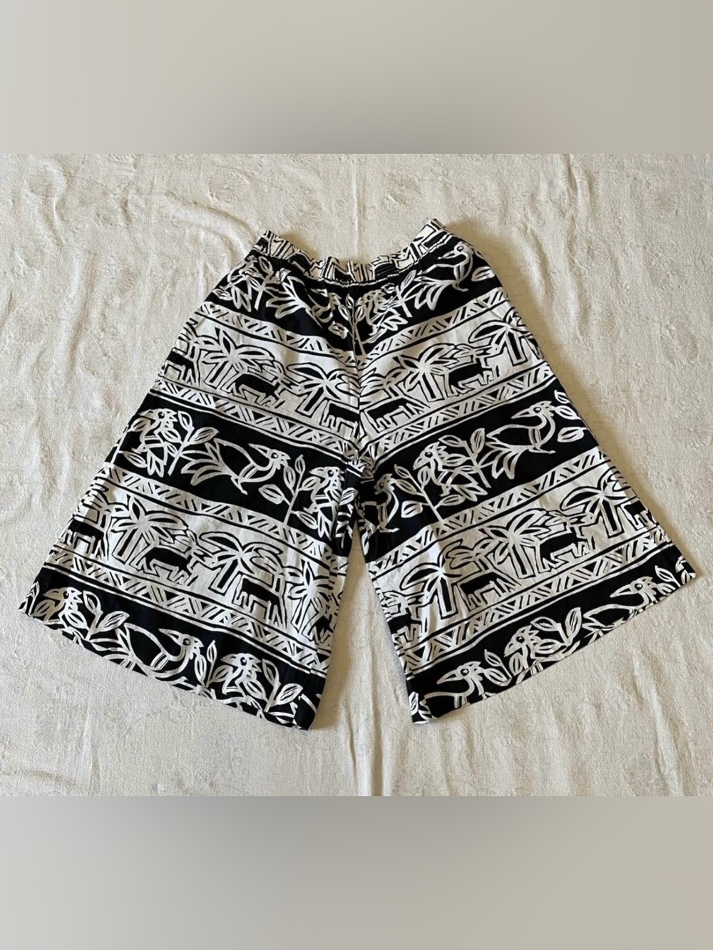 VINTAGE Cotton Culottes - Picture 5 of 6